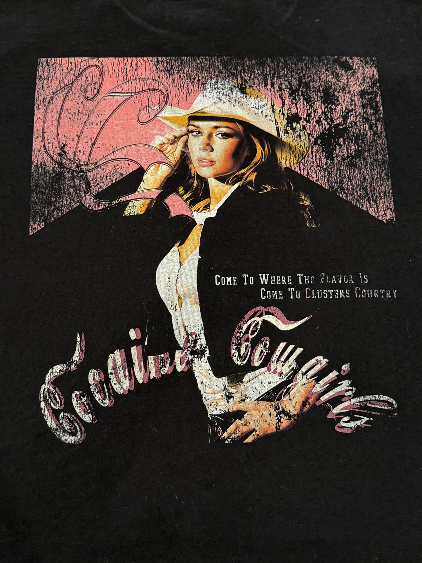 Cocaine Cowgirls_VintageMarlboroTee_Black